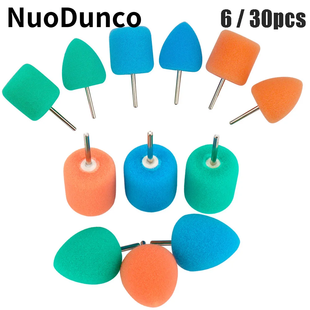 NuoDunco 6 sztuk/30 sztuk zestaw Mini gąbka polerska kontur samochodu detale nakładka polerska do Dremel… NuoDunco 6 sztuk/30 sztuk zestaw Mini gąbka polerska kontur samochodu detale nakładka polerska do Dremel…