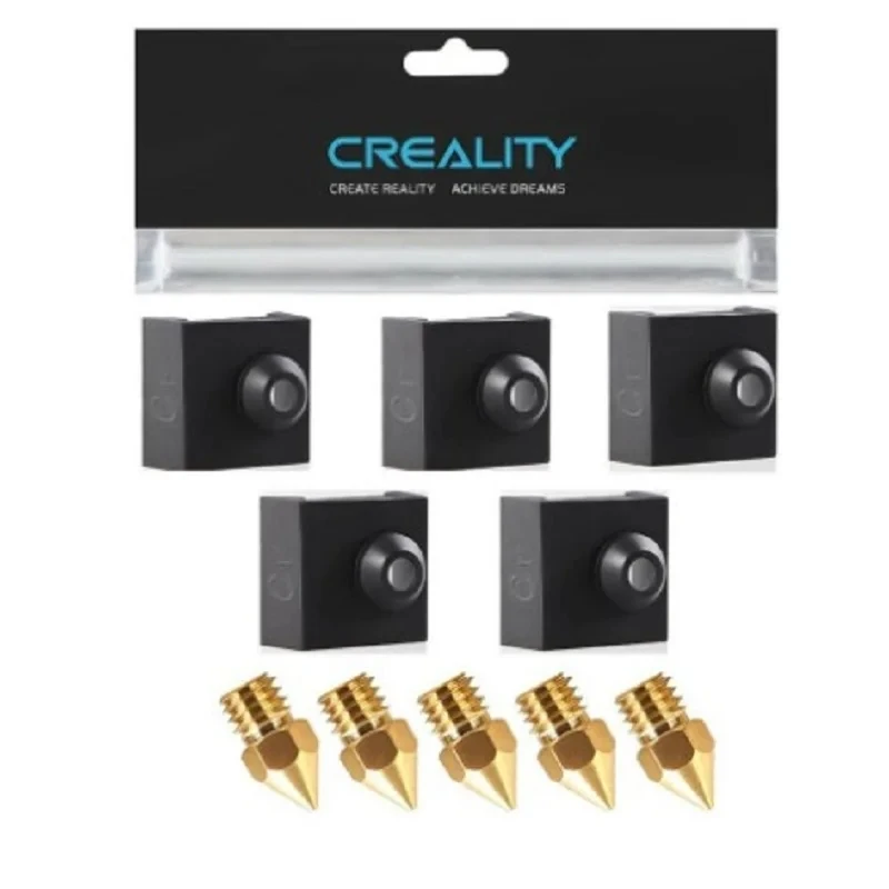 Oficjalne dysze Creality Ender 3/Ender 5 0.4mm z osłonkami, do drukarek 3D Ender 3 V2/Ender 3 Pro/Ender 3… Oficjalne dysze Creality Ender 3/Ender 5 0.4mm z osłonkami, do drukarek 3D Ender 3 V2/Ender 3 Pro/Ender 3…