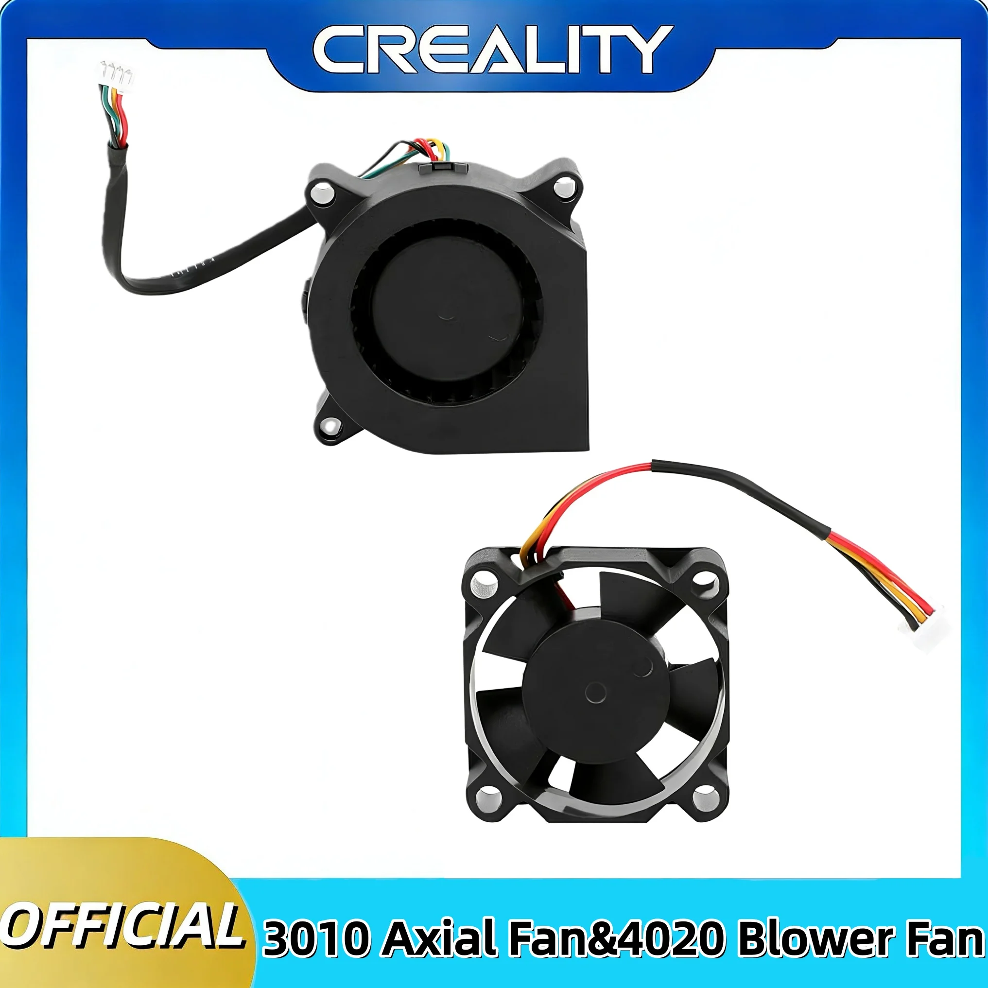  Oficjalny wentylator chłodzący Creality K1/K1C 3010 Axial/4020 Blower DC 24V, wentylator ekstrudera K1 MAX…