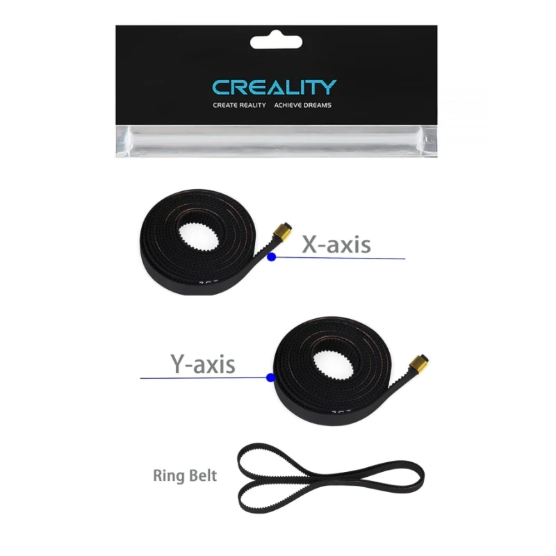 Oficjalny zestaw paska synchronicznego Creality Ender 3 V3 SE X + Y Axis i pasek synchroniczny pierścieniowy…
