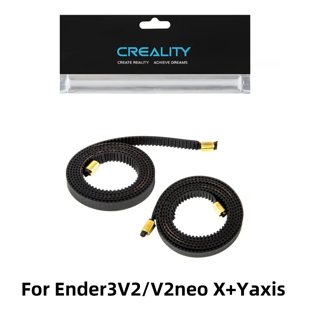 Oficjalny zestaw pasków synchronicznych Creality 2GT-6mm do Ender 3 V2, osi X + osi Y, zamiennik pasków do…