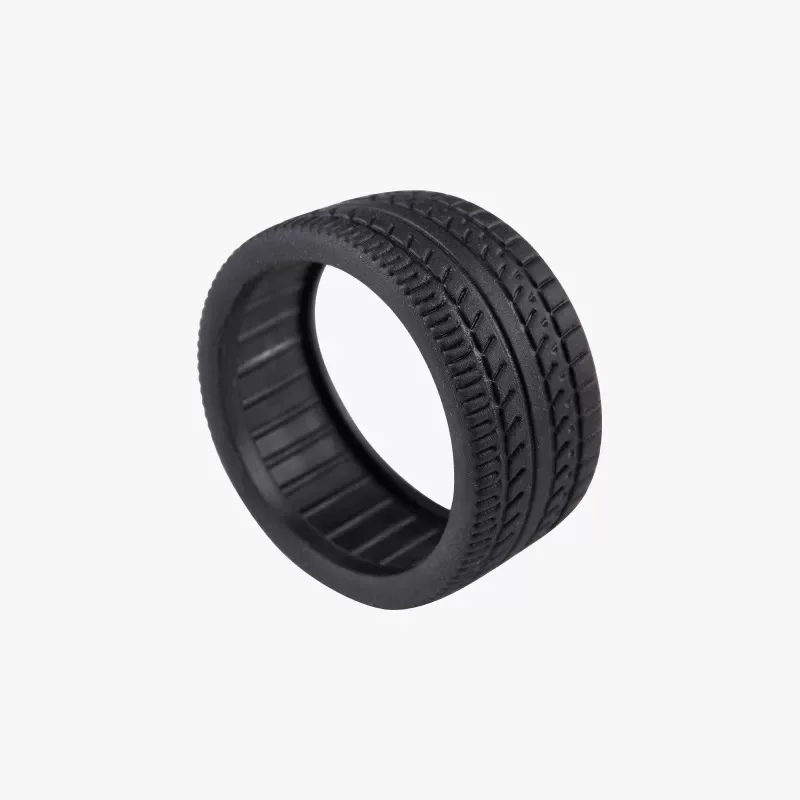 Opony gumowe Bambulab CyberBrick Ø33.7×13.85mm (4 sztuki) Skarb Twórców Kreatywne komponenty modelu…
