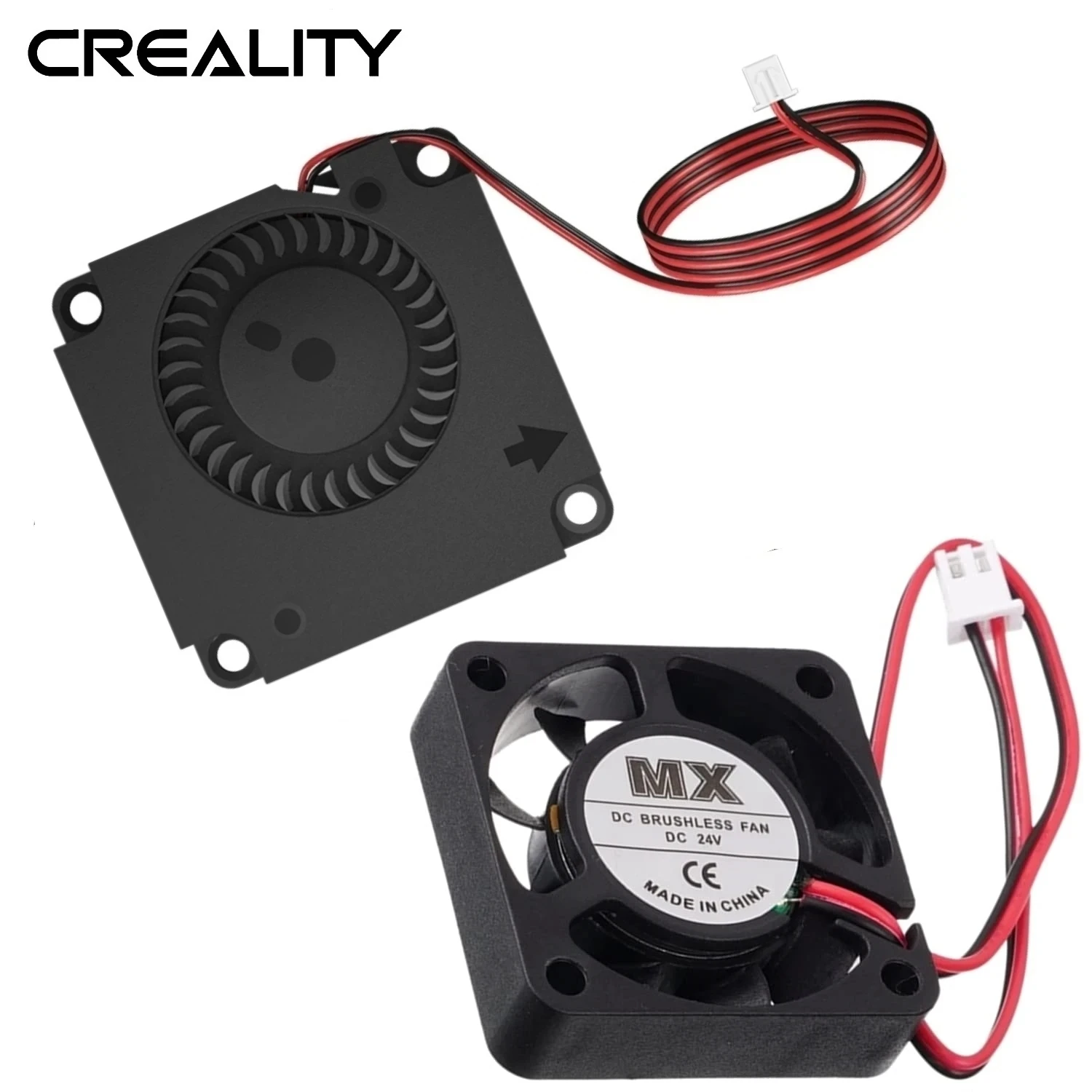 Oryginalne wentylatory CREALITY 4010 DC 24V do ekstrudera Hot End i wentylator turbo, wentylator dmuchawy i…