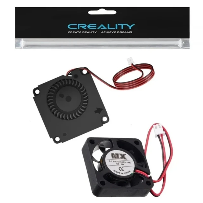 Oryginalne wentylatory CREALITY 4010 DC 24V do hot endu ekstruderu i wentylator turbo DC 24V do drukarki 3D…