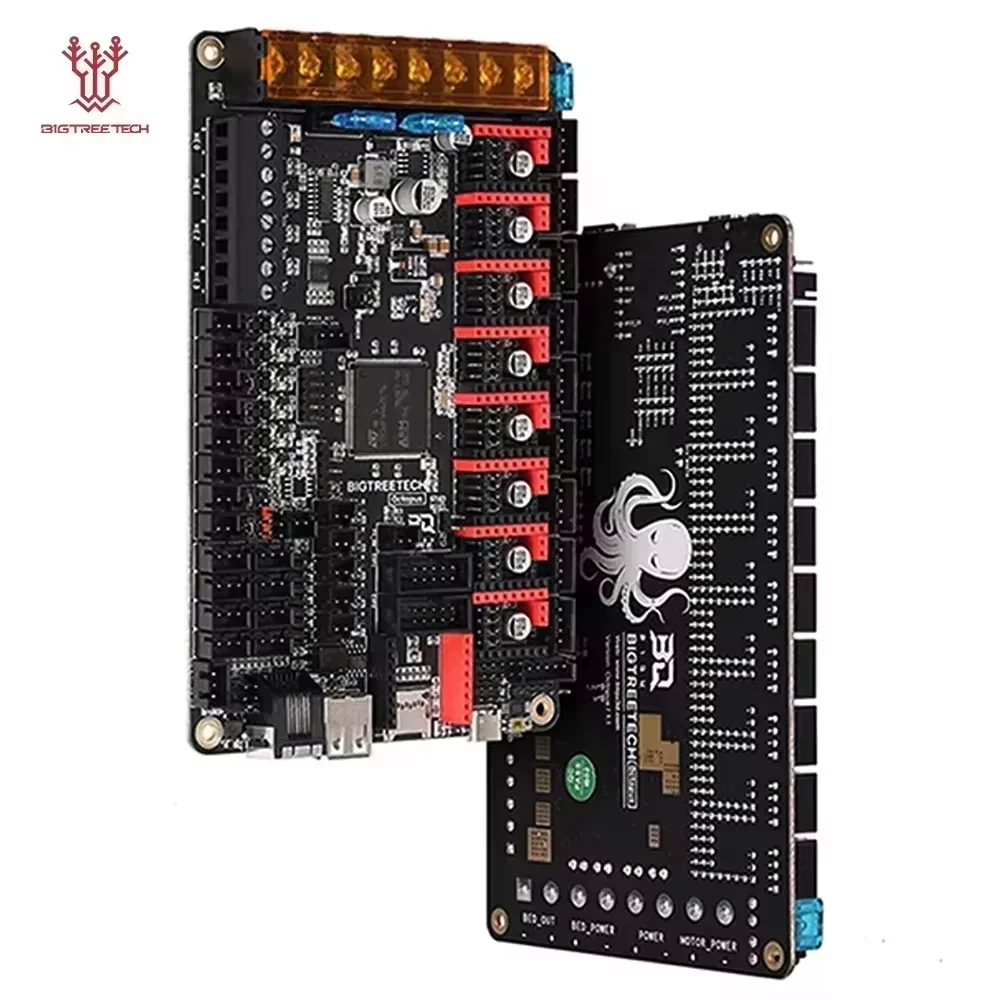 Płyta główna BIGTREETECH Octopus V1.1 32-bitowa płyta sterująca TMC2209 TMC5160T Części do drukarek 3D VS SKR…