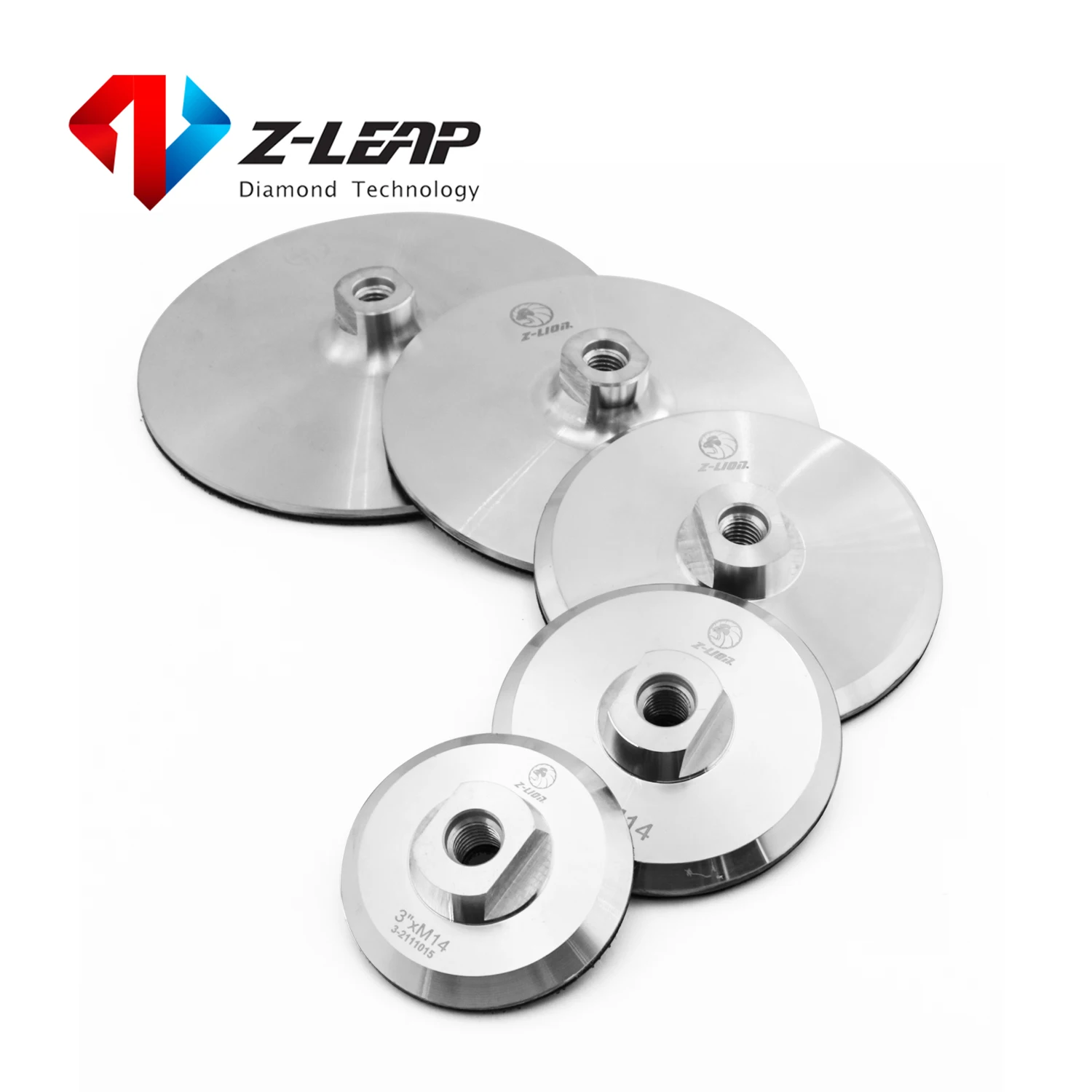 Podkładka Z-LEAP 3″/4″/5″/6”/7” do padów polerskich diamentowych M14 5-8/11, aluminiowy uchwyt mocujący. Podkładka Z-LEAP 3″/4″/5″/6”/7” do padów polerskich diamentowych M14 5-8/11, aluminiowy uchwyt mocujący.