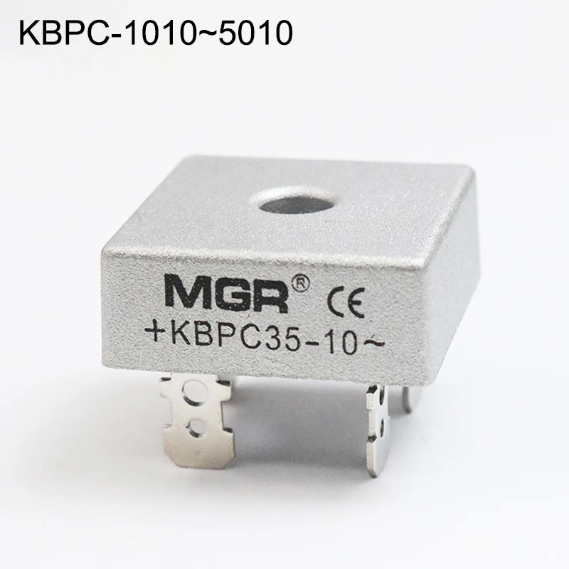 Prostownik diodowy KBPC1010 KBPC1510 KBPC2510 KBPC3510 KBPC5010 Ładowarka AC-DC 10A 15A 20A 25A 35A 50A 1000V… Prostownik diodowy KBPC1010 KBPC1510 KBPC2510 KBPC3510 KBPC5010 Ładowarka AC-DC 10A 15A 20A 25A 35A 50A 1000V…