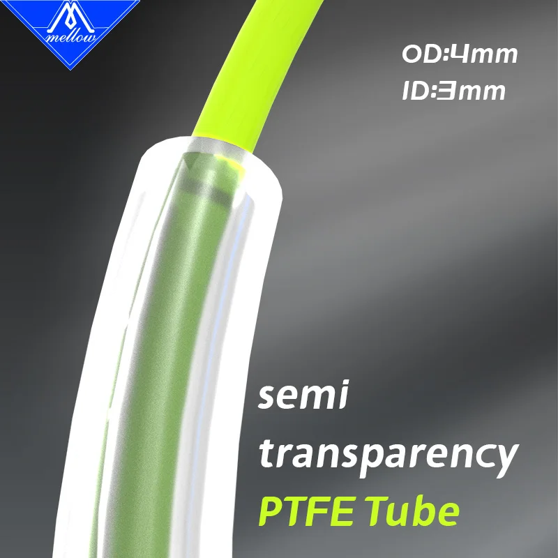 Przezroczysta rurka PTFE o wysokiej przezroczystości ID3mm OD4mm Teflonto MMU2.0 do Prusa I3 MK3 Ender-3 Mk8… Przezroczysta rurka PTFE o wysokiej przezroczystości ID3mm OD4mm Teflonto MMU2.0 do Prusa I3 MK3 Ender-3 Mk8…