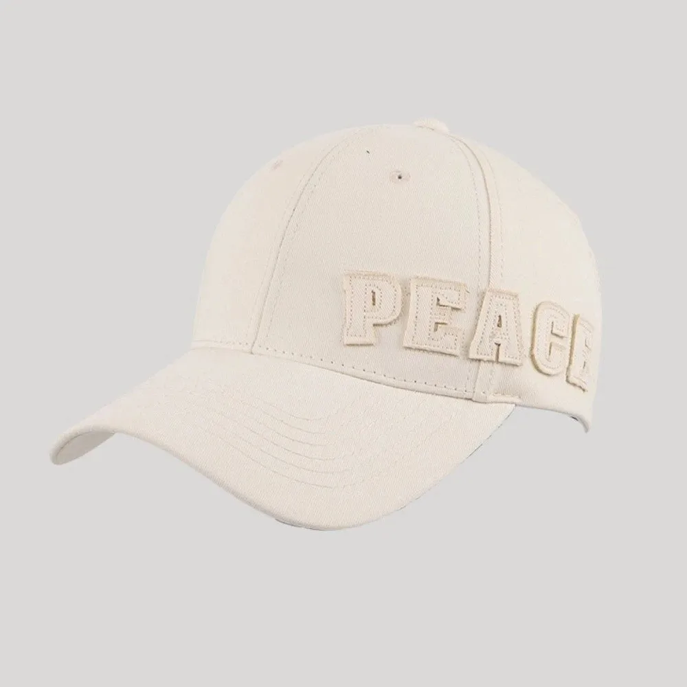 Regulowana czapka baseballowa z haftowanymi literami, duży rozmiar, zakrzywiony daszek, czapka typu snapback, ochrona przed słońcem, oddychająca, miękka czapka na co dzień Regulowana czapka baseballowa z haftowanymi literami, duży rozmiar, zakrzywiony daszek, czapka typu snapback, ochrona przed słońcem, oddychająca, miękka czapka na co dzień