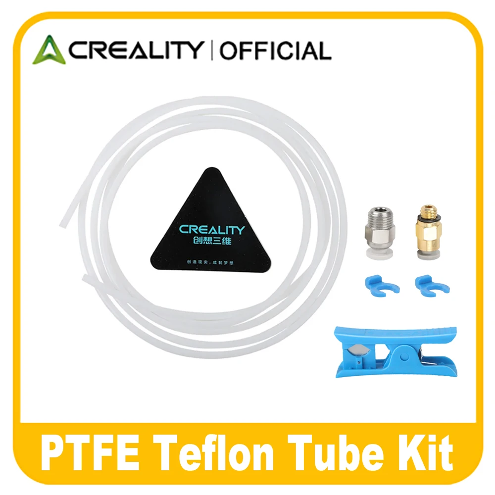 Rurka Bowdena Creality z PTFE do filamentu 1,75 mm, zestaw części zamiennych do drukarek 3D, pasuje do…