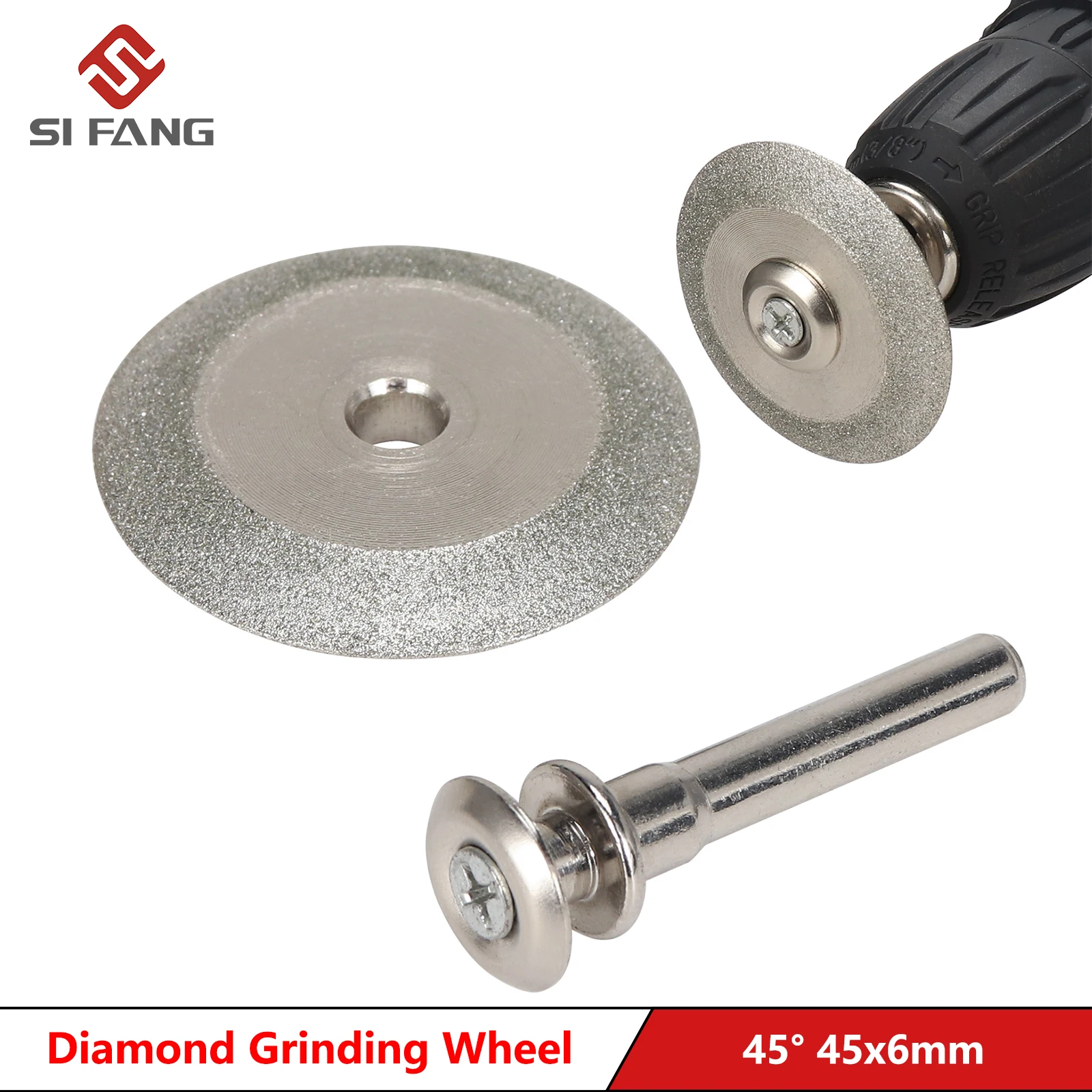 Ściernica diamentowa z chwytem 6 mm Ściernica 45 stopni Stożkowa tarcza szmerglowa do narzędzi szlifierskich… Ściernica diamentowa z chwytem 6 mm Ściernica 45 stopni Stożkowa tarcza szmerglowa do narzędzi szlifierskich…