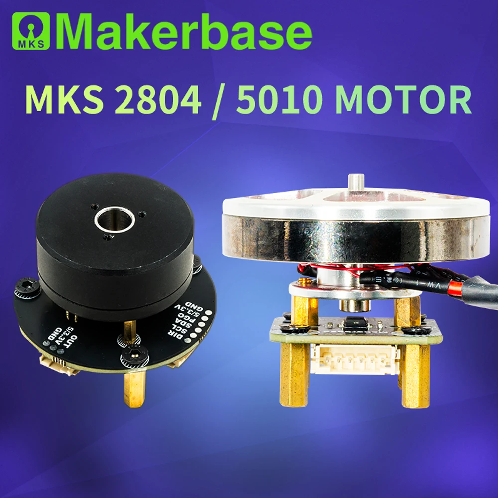 Silnik gimbala Makerbase 2804/5010 z enkoderem AS5600 dla SimpleFOC Silnik gimbala Makerbase 2804/5010 z enkoderem AS5600 dla SimpleFOC