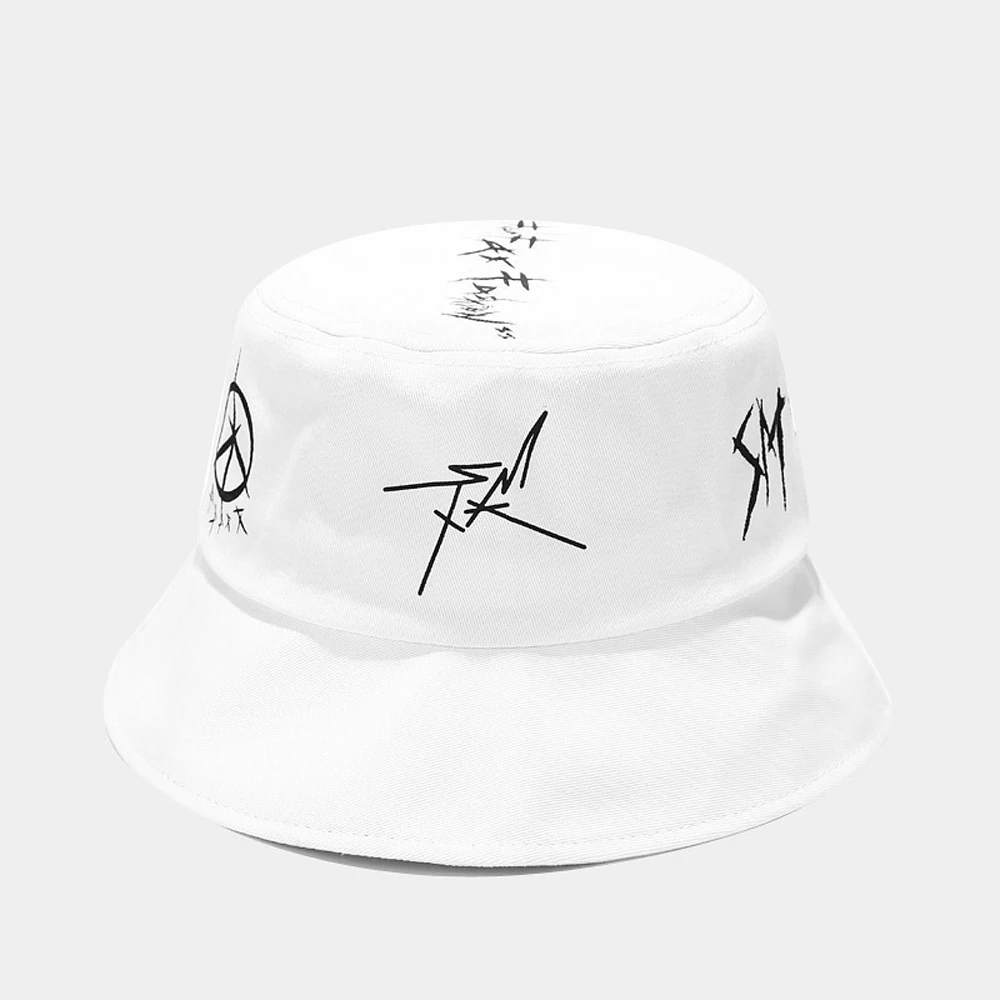 Składana czapka typu bucket cap z motywem rybaka, letnia, bawełniana, patchworkowa, graffiti, męska, damska, na zewnątrz, hip hop, codzienna, podróżna, panama, gorros Składana czapka typu bucket cap z motywem rybaka, letnia, bawełniana, patchworkowa, graffiti, męska, damska, na zewnątrz, hip hop, codzienna, podróżna, panama, gorros
