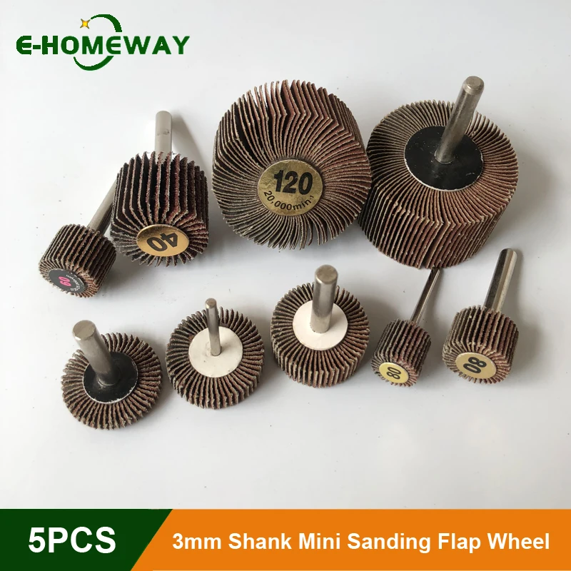 Tarcza listkowa szlifierska z wałem 3mm 1/8 „głowica 15/25/30mm 80/120/240/320 papier ścierny polerowanie do… Tarcza listkowa szlifierska z wałem 3mm 1/8 „głowica 15/25/30mm 80/120/240/320 papier ścierny polerowanie do…