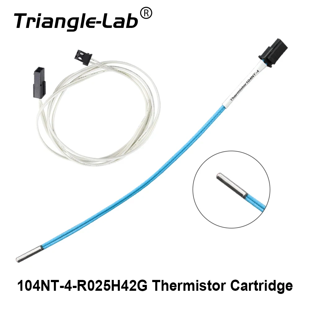 Termistorowy wkład termistorowy Trianglelab ATC Semitec 104GT-2 104NT-4-R025H42G, wysokotemperaturowy, 280°C ℃… Termistorowy wkład termistorowy Trianglelab ATC Semitec 104GT-2 104NT-4-R025H42G, wysokotemperaturowy, 280°C ℃…