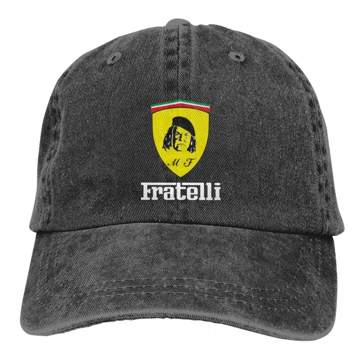 The Goonies Mama Fratelli Trucker Hat Merchandise Vintage Distressed Washed Baseball Cap For Unisex Regulowana