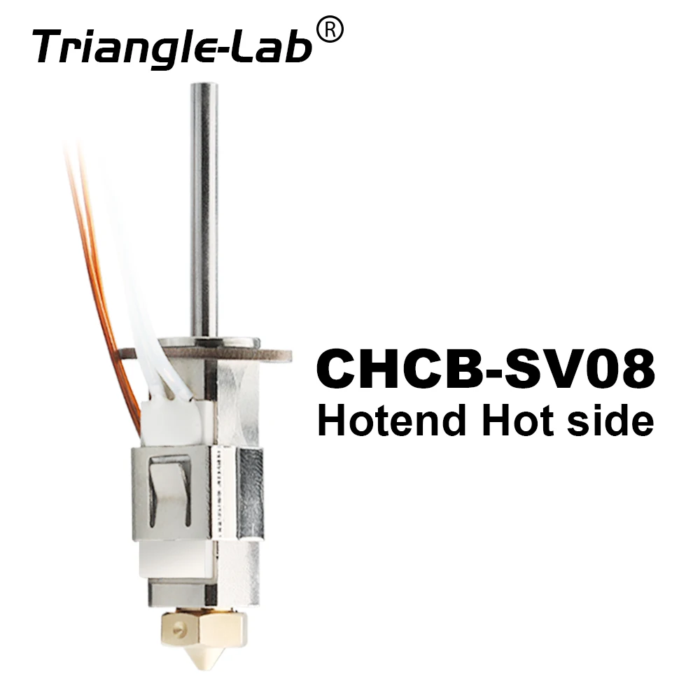 Trianglelab CHCB-SV08 Hotend – Ulepszenie Hot Side do SV08, kompatybilne ze wstępnymi radiatorami, element…