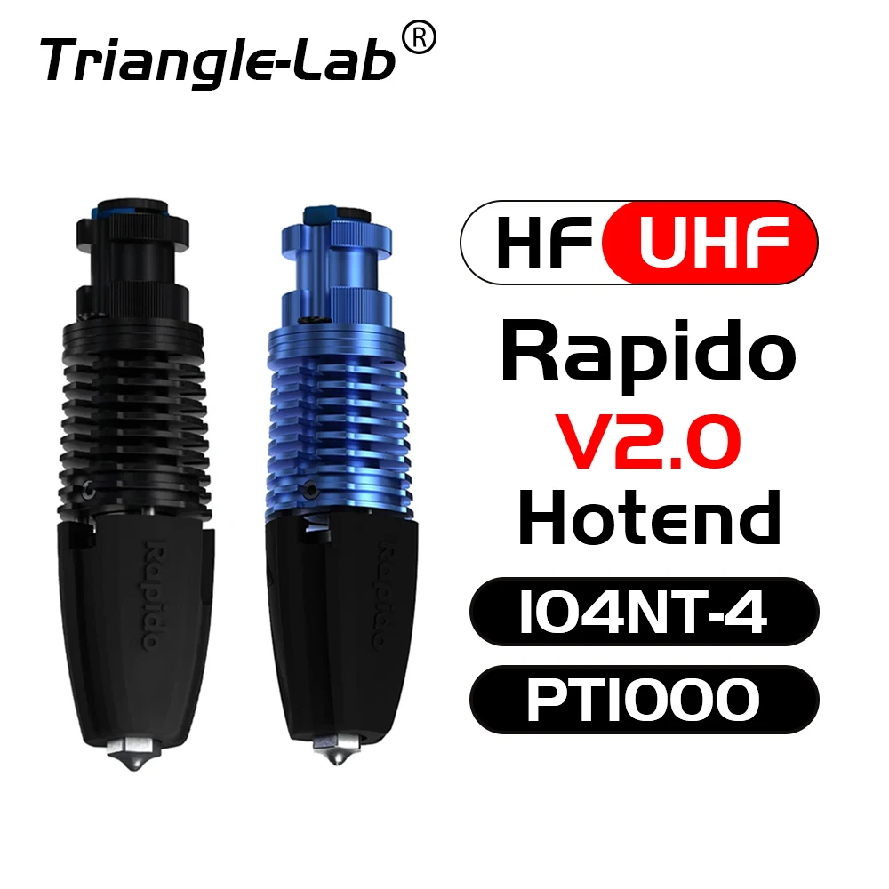 Trianglelab Phaetus RAPIDO HOTEND 2 High Flow RAPIDO V2 104GT-2/PT1000 do VORON DDE DDB Extruder Ender3 V2… Trianglelab Phaetus RAPIDO HOTEND 2 High Flow RAPIDO V2 104GT-2/PT1000 do VORON DDE DDB Extruder Ender3 V2…