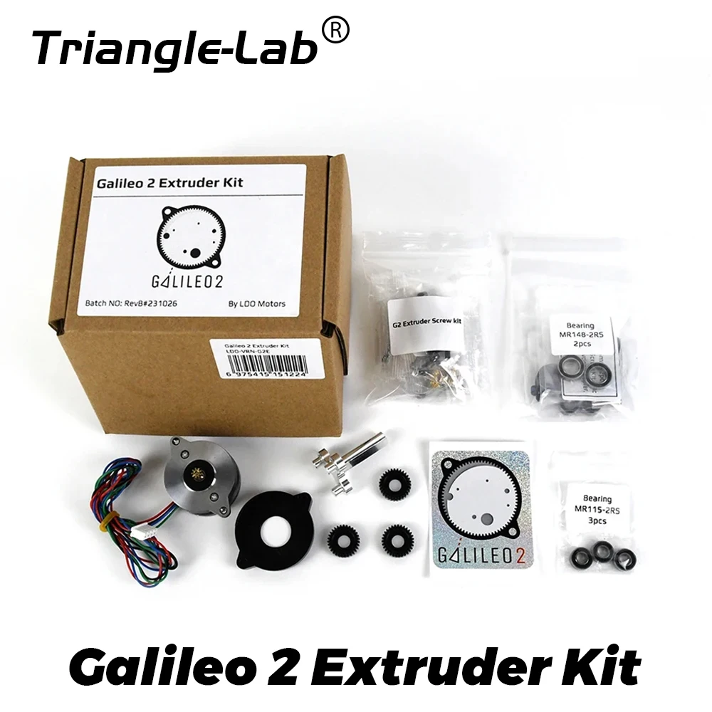 Trianglelab ® REVC LDO Galileo 2 Ekstruder z napędem bezpośrednim do drukarki 3D VORON Sand Micron, głowica…
