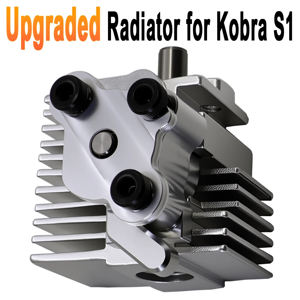 Ulepszony szybkozłączny radiator do Anycubic Kobra S1/S1C — poprawione chłodzenie, akcesorium do drukarki 3D