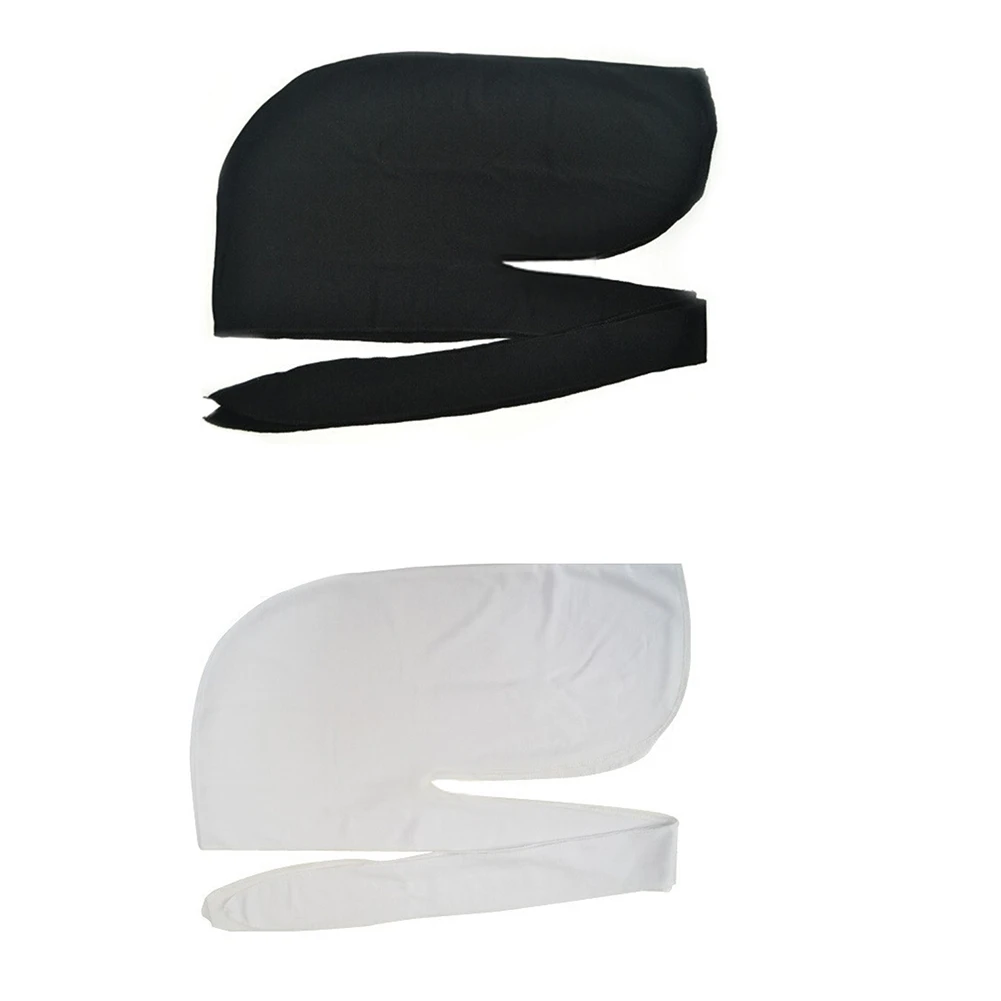 Unisex Jedwabisty Długi Durag Kapelusz Piracki Turban Modne Chusty na Głowę Czapka Bandana Damska Męska Hip Hop Nakrycie Głowy Akcesoria do Włosów HIT Unisex Jedwabisty Długi Durag Kapelusz Piracki Turban Modne Chusty na Głowę Czapka Bandana Damska Męska Hip Hop Nakrycie Głowy Akcesoria do Włosów HIT