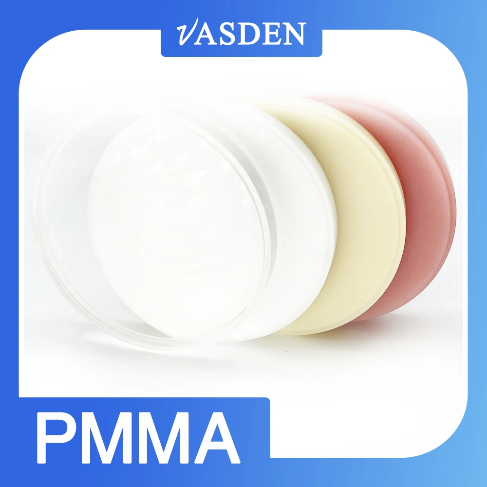 VASDEN Monolayer PMMA 98mm do produkcji koron i mostów w laboratorium dentystycznym, materiał do modeli… VASDEN Monolayer PMMA 98mm do produkcji koron i mostów w laboratorium dentystycznym, materiał do modeli…