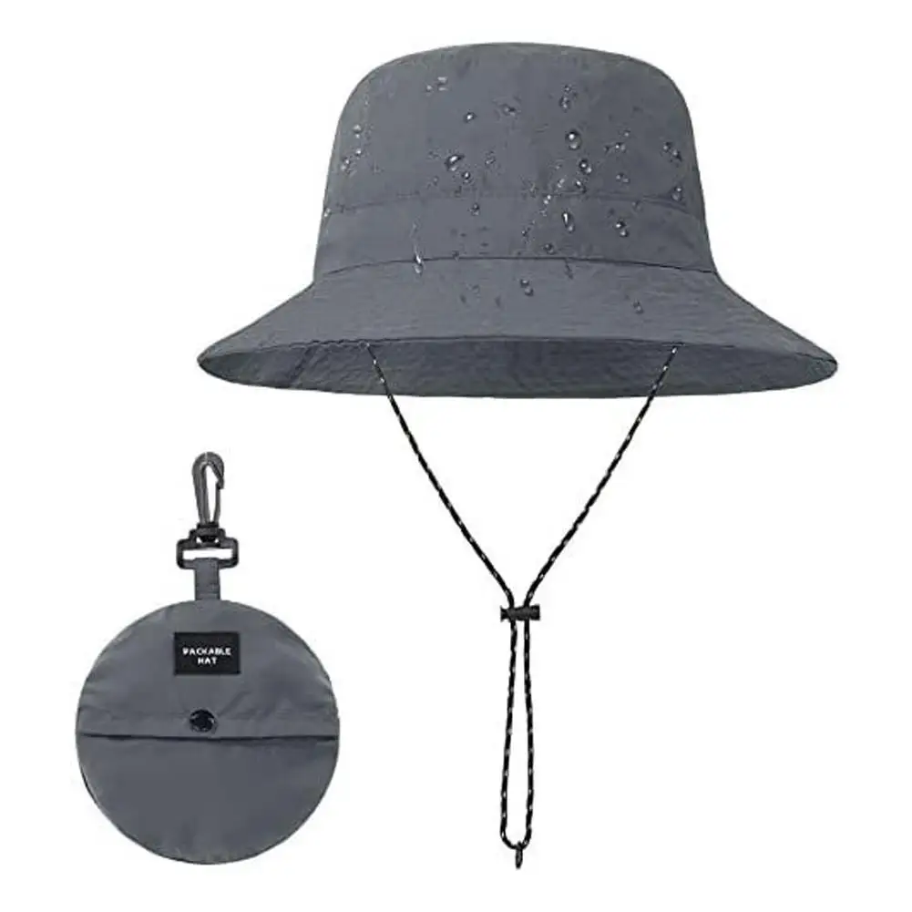 Waterproof Fisherman Hat Women Summer Sun Anti-UV Protection Camping Hiking Mountaineering Caps Panama Bucket Outdoor Hat