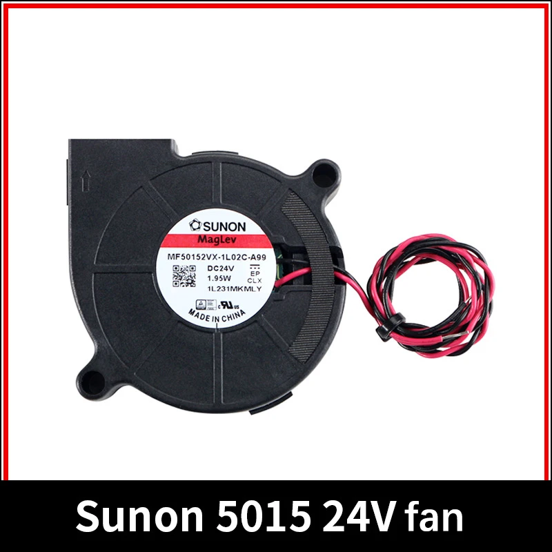 Wentylator dmuchawy do drukarki 3D Sunon 5015 24 V 0,41 A Wentylator z podwójnym łożyskiem Odśrodkowy…
