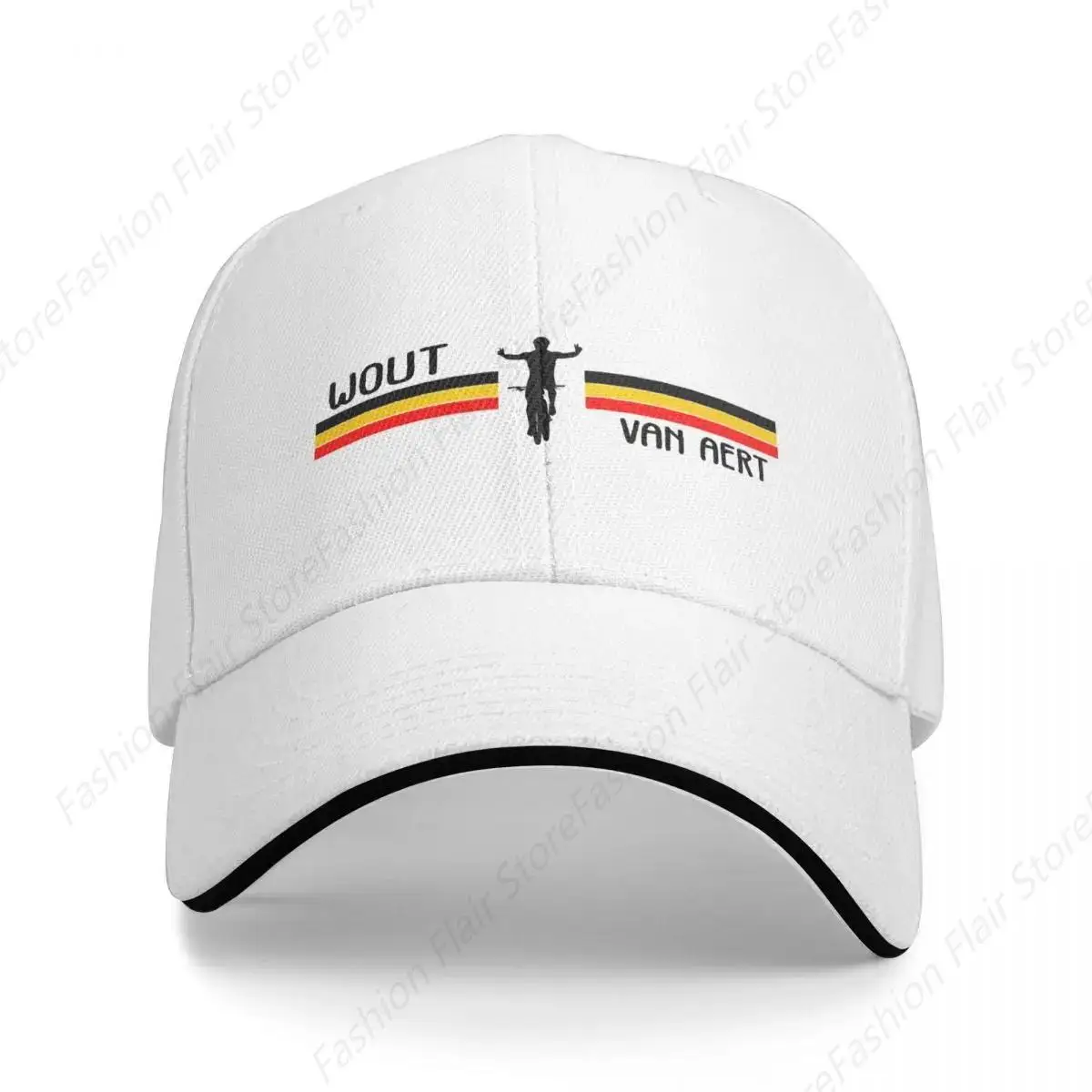 Wout Van Aert Czapka z daszkiem Rave Kids Hat Snapback Cap śmieszny kapelusz Kobieta Kapelusze męskie