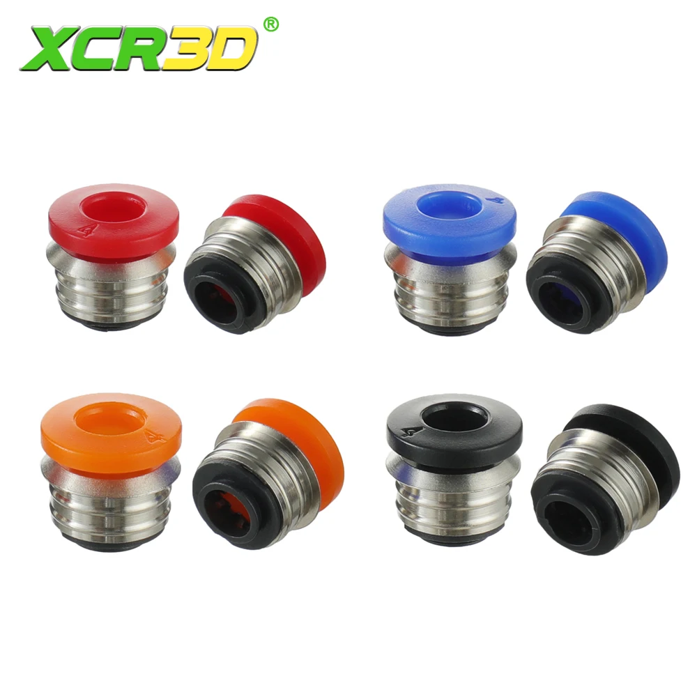 XCR3D 4/8 sztuk części drukarki 3D złączki pneumatyczne złącza 2*4 rura PTFE Bowden szybka wtyczka 1.75mm…