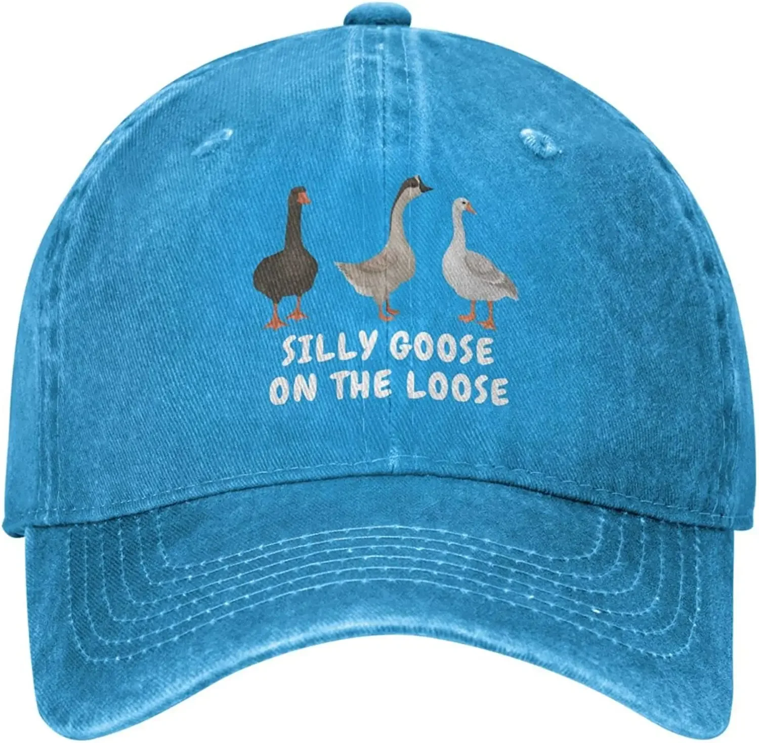 Zabawny kapelusz z kaczką Silly Goose kapelusze męskie czapki baseballowe czapki dla mężczyzn czapka z daszkiem Cowboy Bebop dorosły unisex na co dzień