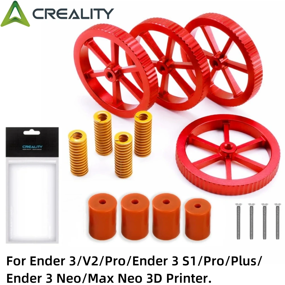 Zestaw do modernizacji sprężyn Creality Ender 3, zestaw do poziomowania gorącego łóżka do drukarki 3D Ender… Zestaw do modernizacji sprężyn Creality Ender 3, zestaw do poziomowania gorącego łóżka do drukarki 3D Ender…