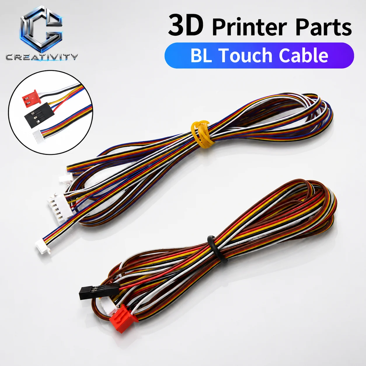 Zestaw do podłączenia drukarki 3D, części do drukarki 3D, przedłużacz BL TOUCH 1.5M do CR 10 Ender-3… Zestaw do podłączenia drukarki 3D, części do drukarki 3D, przedłużacz BL TOUCH 1.5M do CR 10 Ender-3…