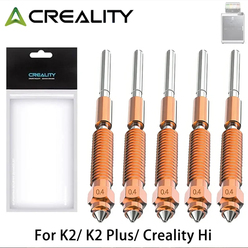 Zestaw dysz Creality K2 Plus, dysze K2P Unicorn Quick-Swap o wysokim przepływie, dysza Quick-Swap do drukarki… Zestaw dysz Creality K2 Plus, dysze K2P Unicorn Quick-Swap o wysokim przepływie, dysza Quick-Swap do drukarki…