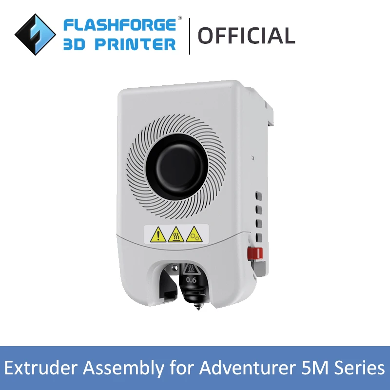Zestaw Wymienny Ekstrudera Flashforge do Drukarki 3D Adventurer 5M & 5M Pro z Dyszą 0.4mm