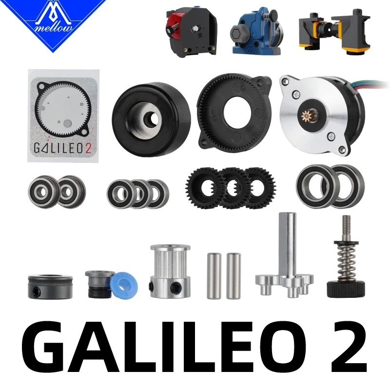 Zestawy Mellow Galileo 2 LDO (G2E i G2Z XL) do wytłaczarki / silnika napędowego Z do drukarki 3D Voron V2 i…