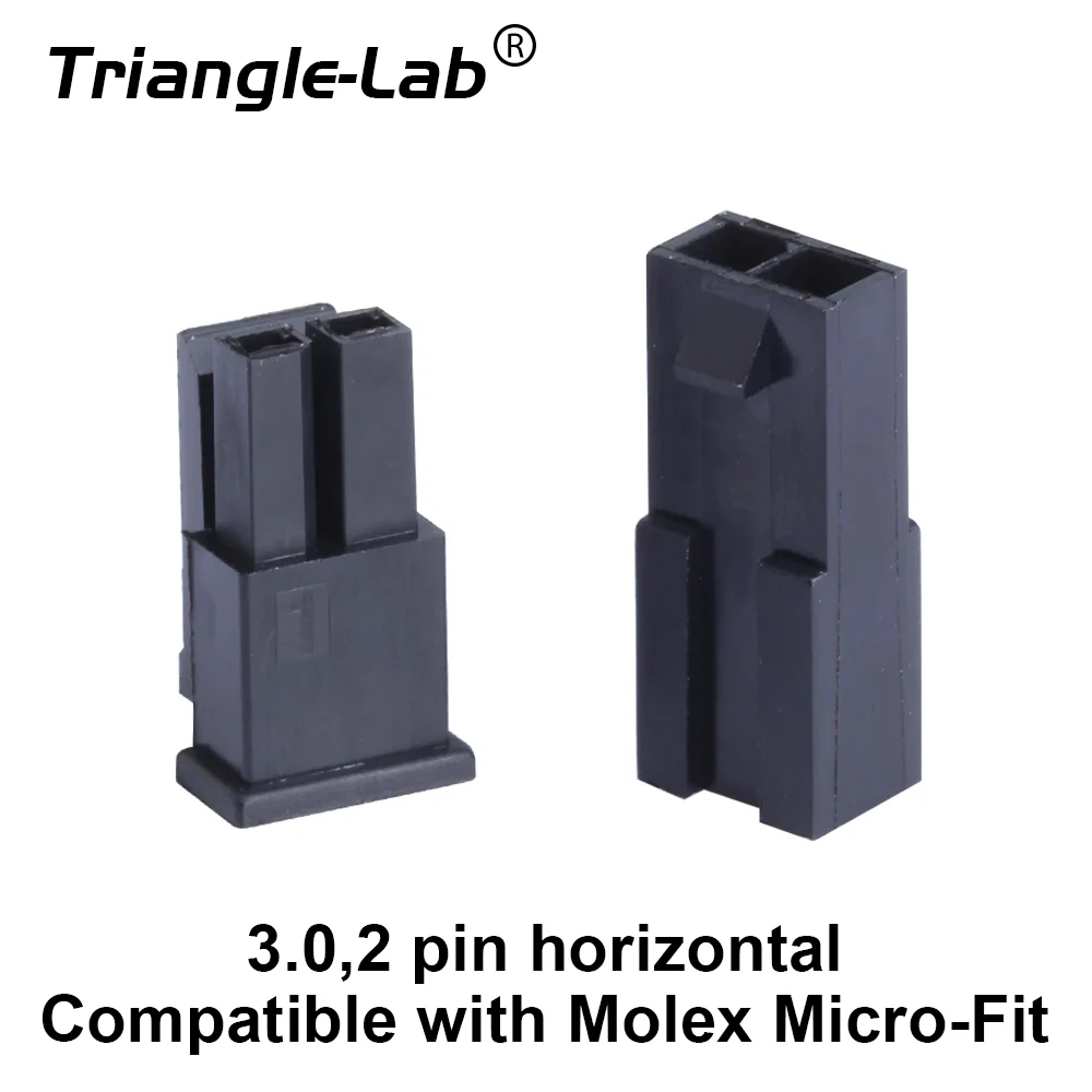 Złącze Trianglelab Molex 3.0mm wtykowe męskie i żeńskie do łączenia antenowego 43025 wtyk + 43020 obudowa…