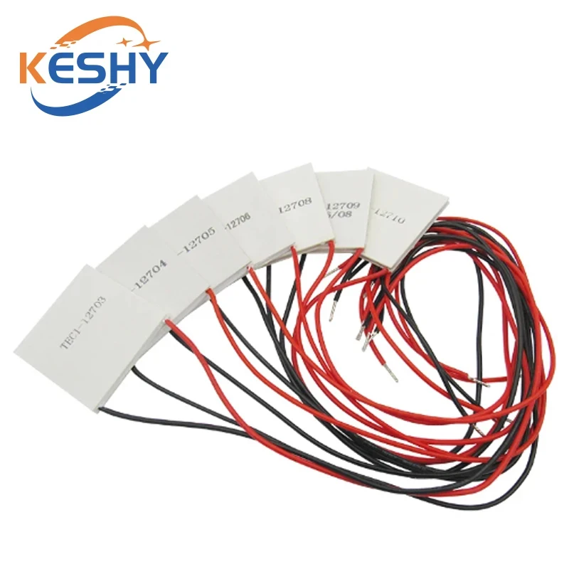 1-10 SZT. TEC1-12706 12703 12704 12705 12708 12709 12710 12715 Termoelektryczny Chłodnica Peltier 40*40MM 12V…