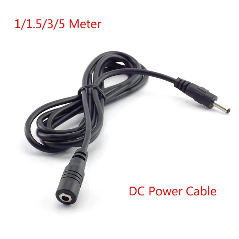 1/1,5/3/5 metrów męski żeński przedłużacz kabla zasilającego DC 5V 2A Adapter przewodu zasilającego Złącze 3,5… 1/1,5/3/5 metrów męski żeński przedłużacz kabla zasilającego DC 5V 2A Adapter przewodu zasilającego Złącze 3,5…