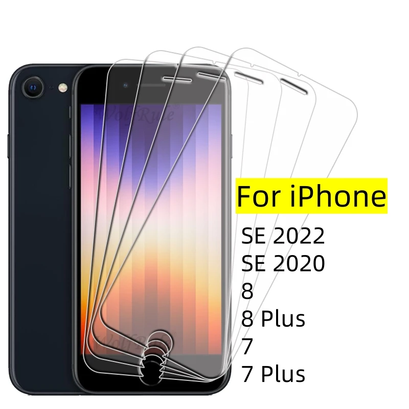 1/2/3/4 sztuki dla iPhone SE 2022 Szkło iPhone SE 2022 2020 7 8 Plus Szkło hartowane Przezroczysty…