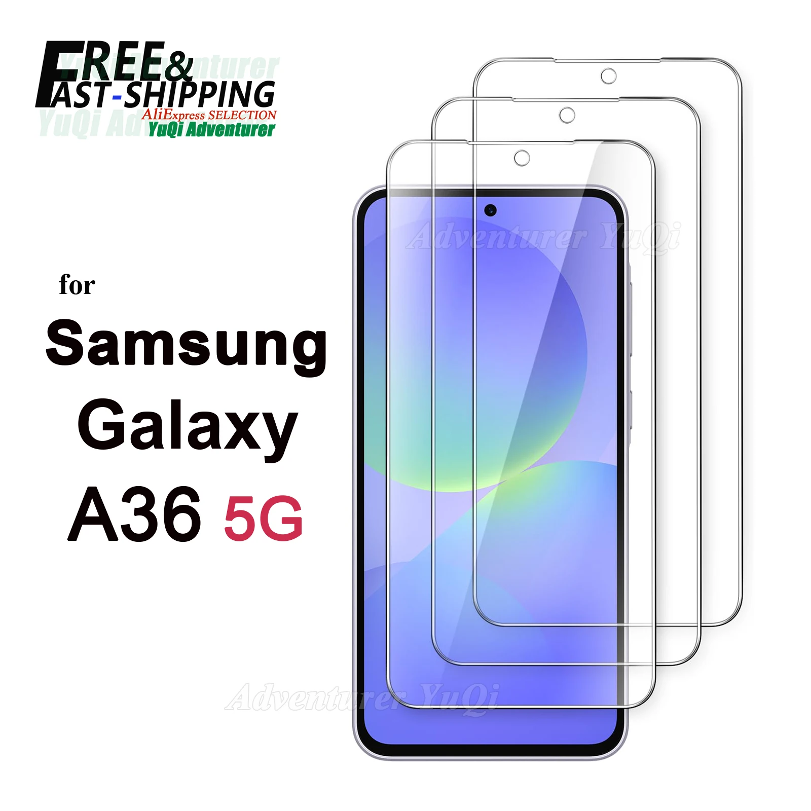 1-4 szt. Ochraniacz ekranu do Samsung Galaxy A36 5G Szkło hartowane HD Crystal Mica 9H Etui odporne na…