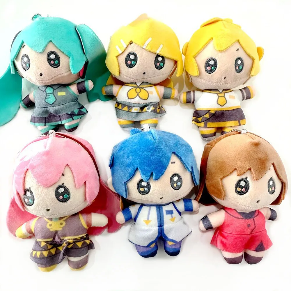 1 szt. Anime Hatsune Miku Pluszowa Lalka Kagamine Rin Len Megurine Luka MEIKO KAITO Figurki Kolekcjonerskie…