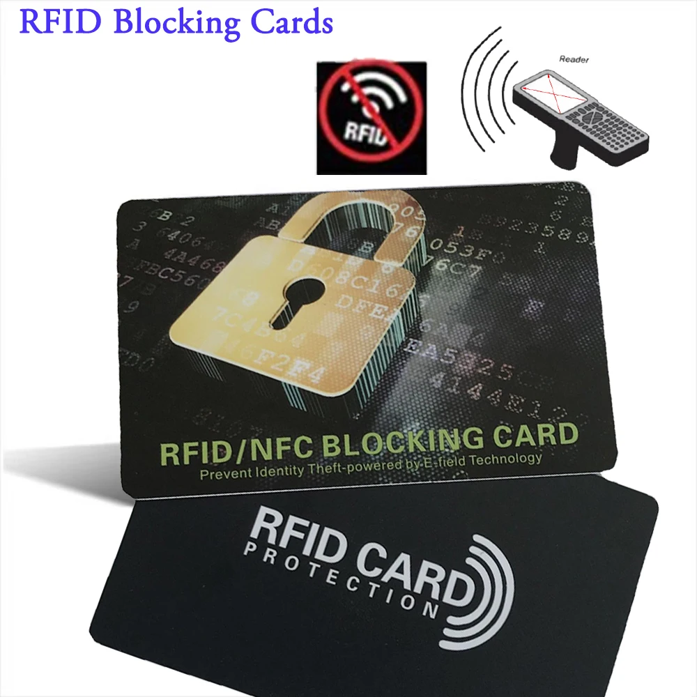 1 szt. Karty blokujące RFID Bezdotykowa karta kredytowa debetowa NFC Zestaw blokujący paszport Inteligentna…