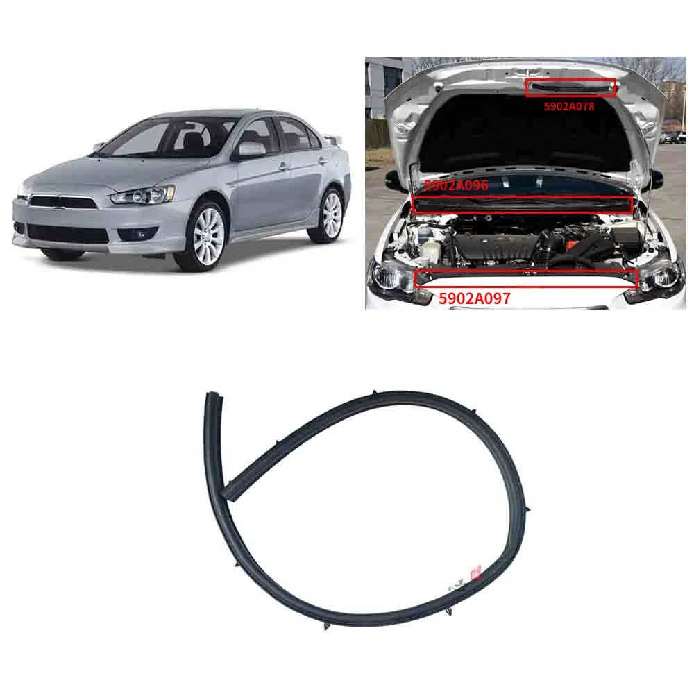 1 szt. lub zestaw gumy maski do Lancer CY CX 5902A067 2007-2020 Listwa przeciwdeszczowa maski do Fortis Listwa… 1 szt. lub zestaw gumy maski do Lancer CY CX 5902A067 2007-2020 Listwa przeciwdeszczowa maski do Fortis Listwa…