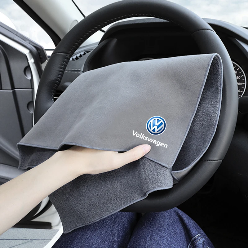 1 szt. Ściereczka z mikrofibry do mycia samochodu, ściereczka do osuszania do VW Polo Atlas Passat Jetta… 1 szt. Ściereczka z mikrofibry do mycia samochodu, ściereczka do osuszania do VW Polo Atlas Passat Jetta…