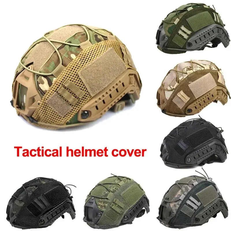 1 szt. Szybki pokrowiec na kask dla szybkiego MH PJ BJ kask Airsoft Paintball pokrowiec na kask akcesoria… 1 szt. Szybki pokrowiec na kask dla szybkiego MH PJ BJ kask Airsoft Paintball pokrowiec na kask akcesoria…