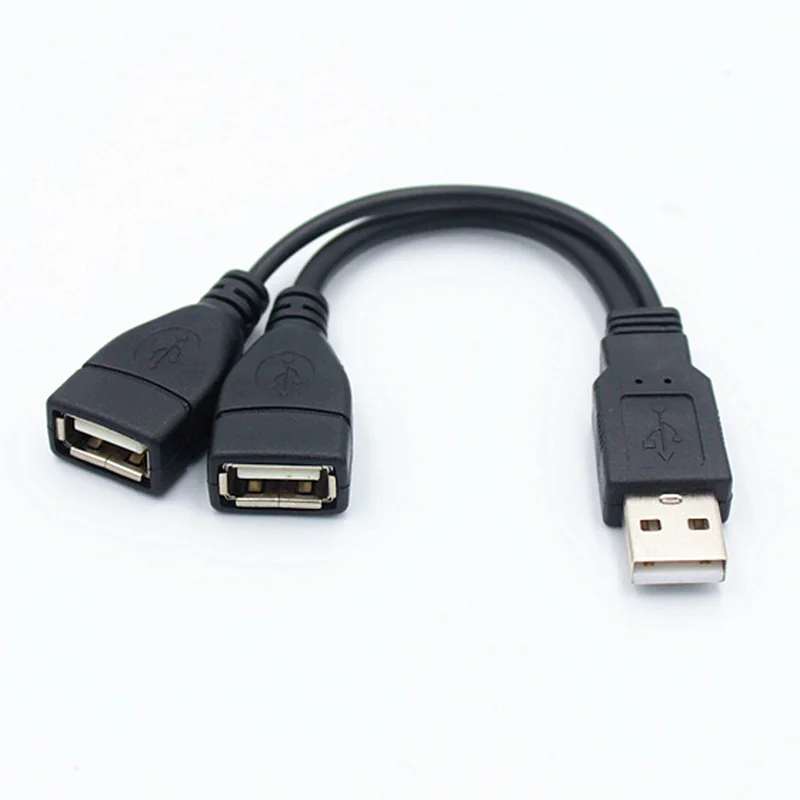 1 wtyczka męska na 2 gniazda żeńskie Przedłużacz USB 2.0 Kabel do transmisji danych Zasilacz Konwerter… 1 wtyczka męska na 2 gniazda żeńskie Przedłużacz USB 2.0 Kabel do transmisji danych Zasilacz Konwerter…
