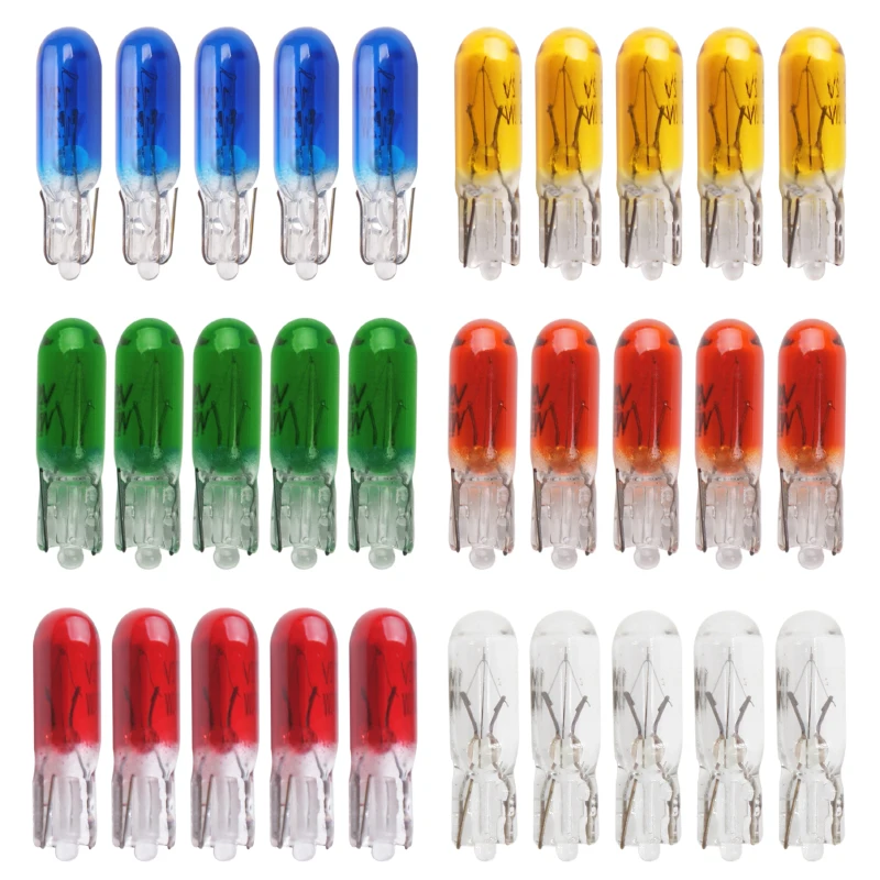 10/20 szt. Żarówki LED T5 W3W do wnętrza samochodu, lampka ostrzegawcza na deskę rozdzielczą, klinowa 12V… 10/20 szt. Żarówki LED T5 W3W do wnętrza samochodu, lampka ostrzegawcza na deskę rozdzielczą, klinowa 12V…
