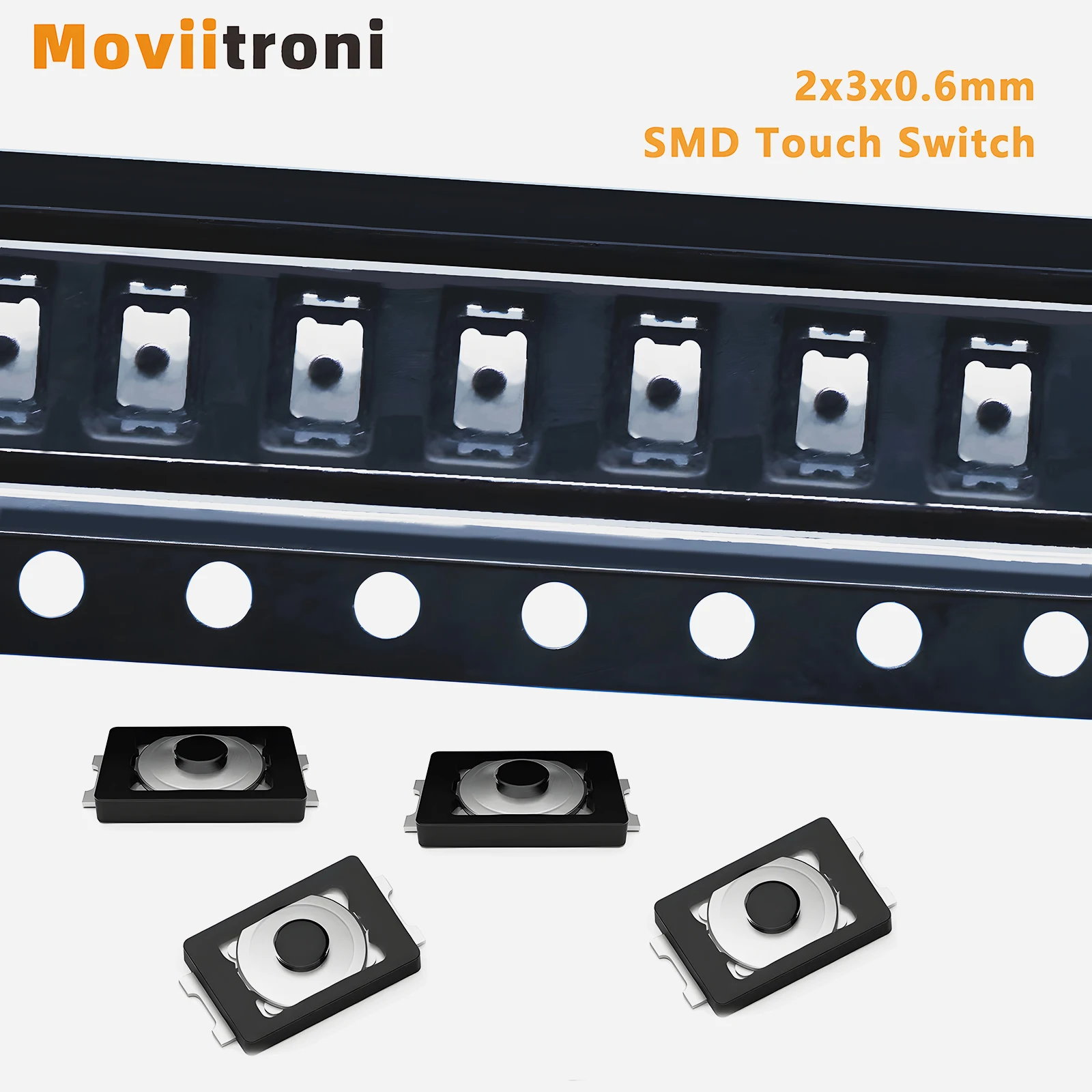 10/50/100/200szt 2x3x0.6mm Mikroprzełączniki U Dotykowy przełącznik przyciskowy Tact 4 Pin SMD Mini Thin Film… 10/50/100/200szt 2x3x0.6mm Mikroprzełączniki U Dotykowy przełącznik przyciskowy Tact 4 Pin SMD Mini Thin Film…