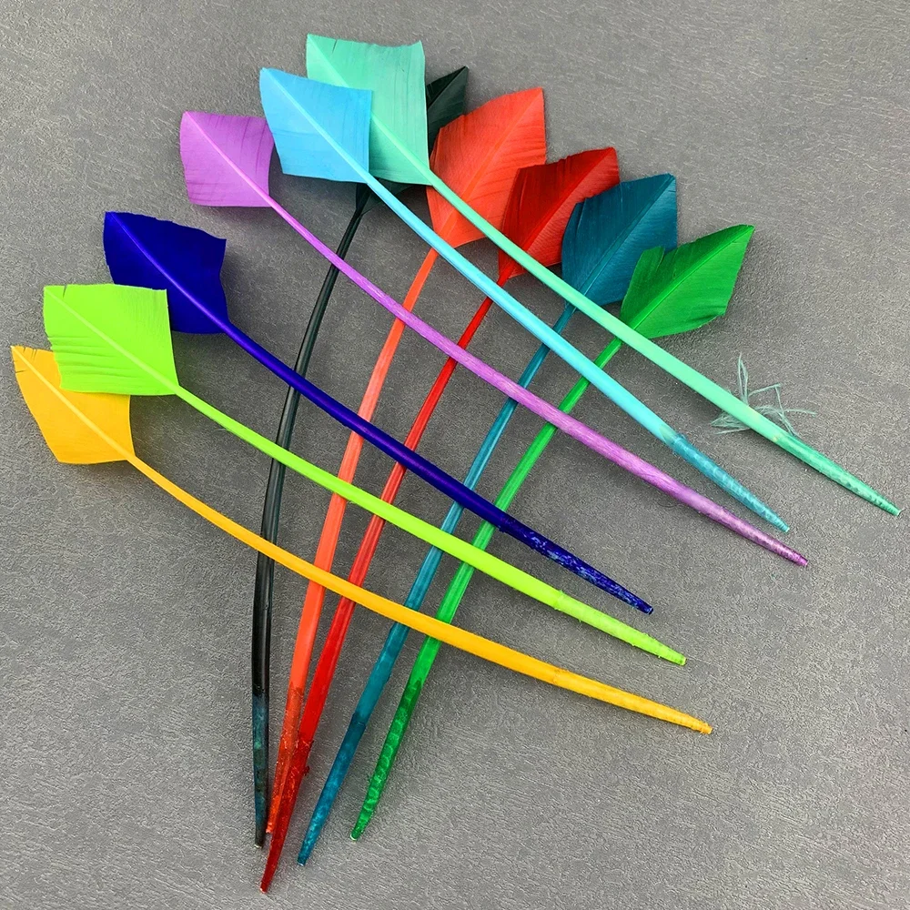10/50 szt. Pióra z indyka do strzał, 25-30 cm / 10-12 cali, piękne do wyrobu biżuterii, dekoracji… 10/50 szt. Pióra z indyka do strzał, 25-30 cm / 10-12 cali, piękne do wyrobu biżuterii, dekoracji…